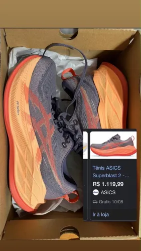 Vendo tênis asics