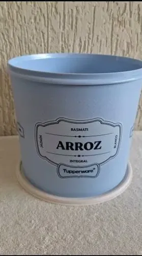 Porta Mantimentos Tupperware Caixa Arroz