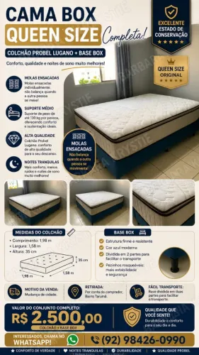 CAMA QUEEN SIZE