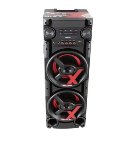 Caixa de Som Torre AMVOX ACA 1000 NEW X - Bluetooth 1000W RMS Amplificada
