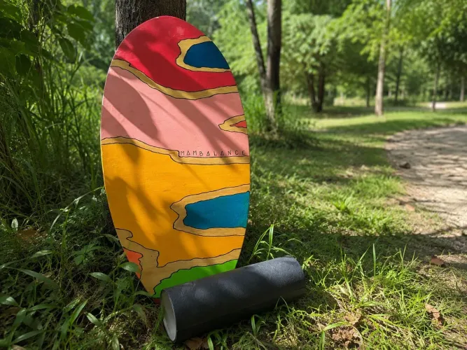 Prancha de equilibrio balance board