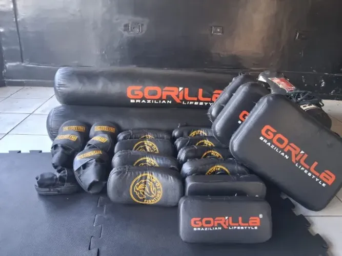 Equipamentos para aulas de Muay Thai