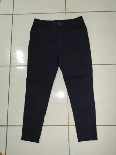 calça sarja feminina - marfinno - tamanho 48