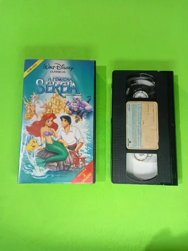 Vhs A Pequena Sereia primeira edição 1991 Dublado