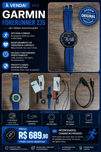 Relogio Garmin 235