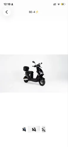 Motocicleta elétrica autopropelido