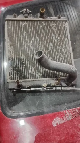 Radiador e Eletro ventilador do Honda Civic 99/2000