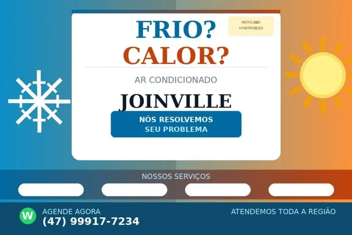 Instalação profissional de ar condicionado
