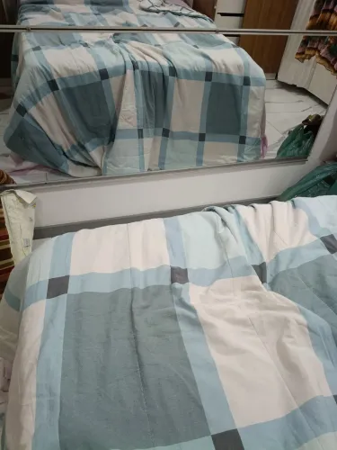 Edredom casal algodão 