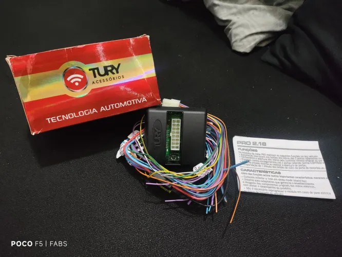 Módulo de vidros Tury Pro 2.18