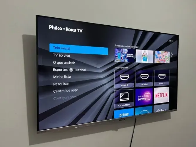 Smart TV Philco Roku 50 polegadas - NOVA
