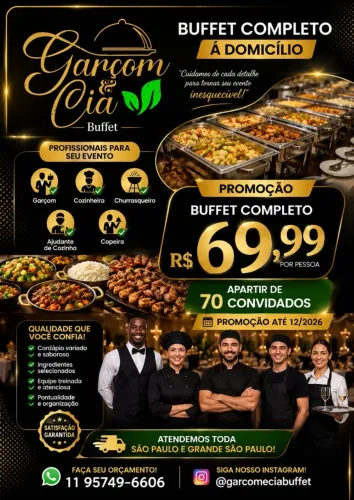 BUFFET Á DOMICÍLIO