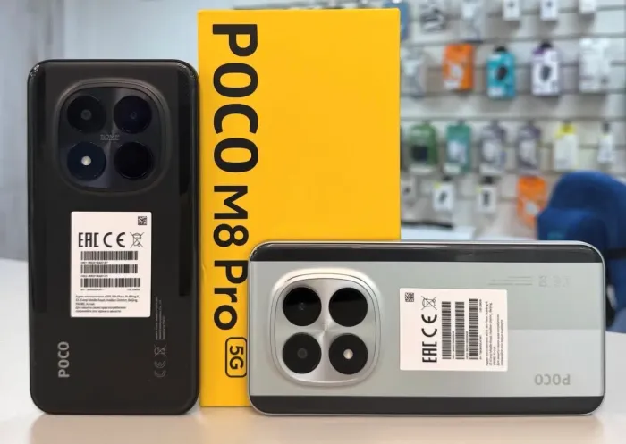 Poco M8 Pro 5g 256gb + 08gb Ram Tela Amoled 120hz Versao Global Capa Pelicula Entregamos