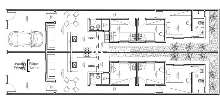 Oportunidade !!! Casa construída em lote com 5mts de frente x 25 mts de fundos c