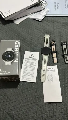 relógio garmin 165 forerunner- menos de 2 meses de uso