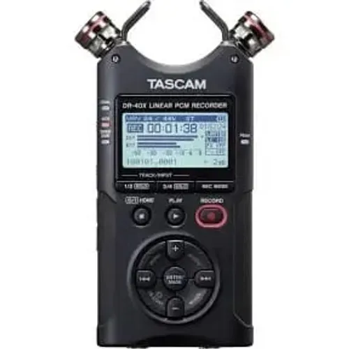 Tascam DR-40X Preto Gravador de Voz Digital