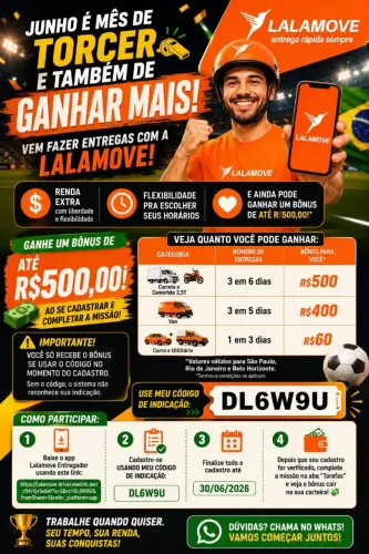 Anúncio lalamove