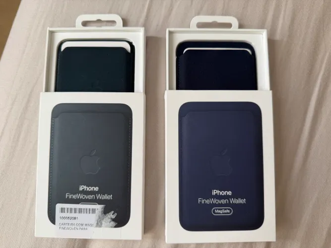 02 Carteiras FineWoven Wallet Apple Original 