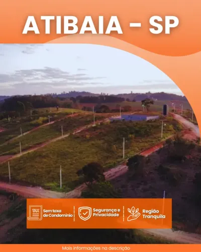 Lotes com Pagamento Facilitado em Atibaia