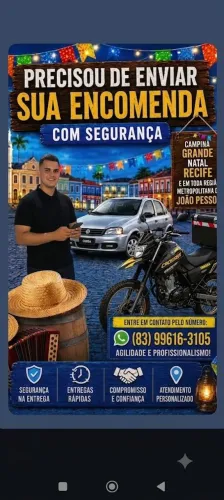Serviços de entrega