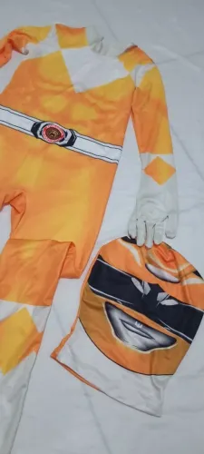 Fantasia Power Rangers amarelo