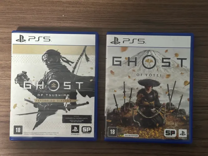Ghost of Tsushima e Ghost of Yotei PS5