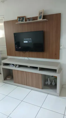 Rack com painel para tv até 50 polegadas