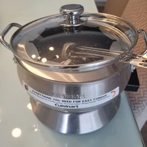 Aparelho Elétrico de Fondue em Inox