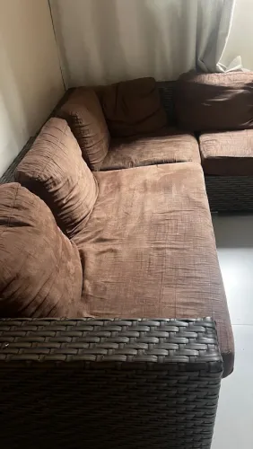 Vendo Sofá de Fibra em L