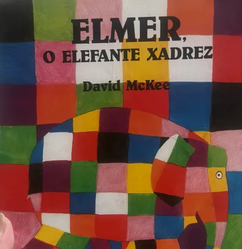 Paradidático Elmer o elefante xadrez