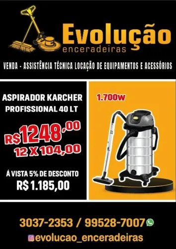 Aspirador karcher NT 40