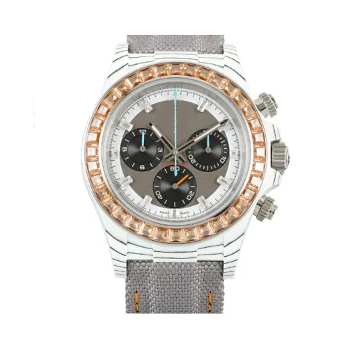 Relógio WSC Carbono Mecânico ETA Super C Daytona com Cristais Luxo  