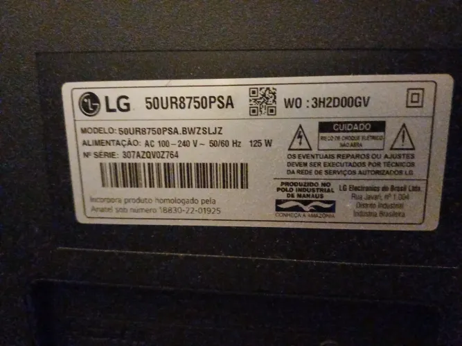 Smat Tv LG 50" 