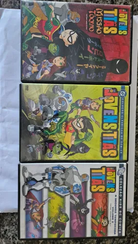 DVD jovens Titãs (3 unidades) original