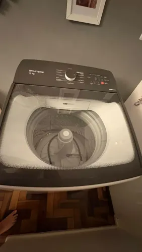 Máquina de lavar Brastemp 15kg com Smart Sensor