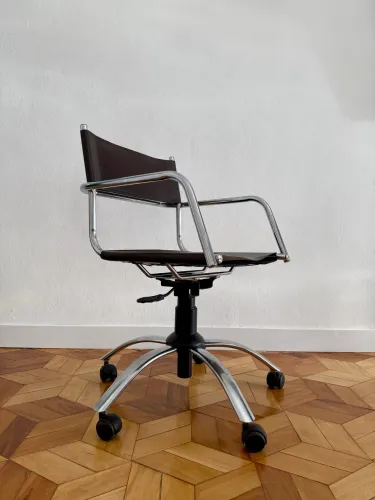 Cadeira de escritório giratória vintage