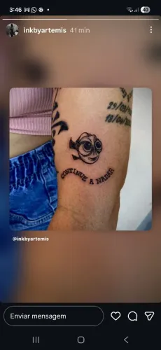 Faço tatuagem simples..