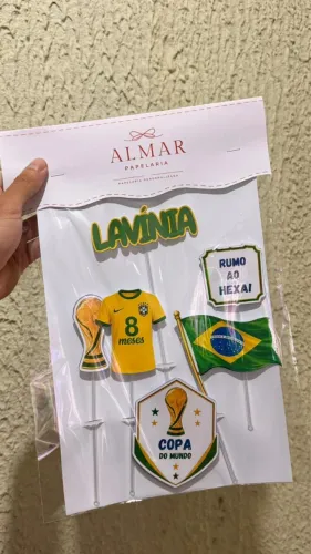 Topo de bolo simples