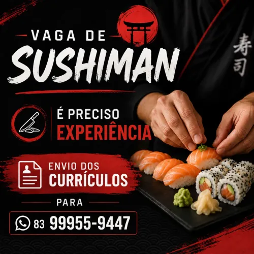 Vaga de sushiman
