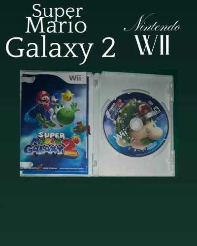 Super Mario Galaxy 2 - Nintendo Wii (Original, Com Manual - Ed. Americana)