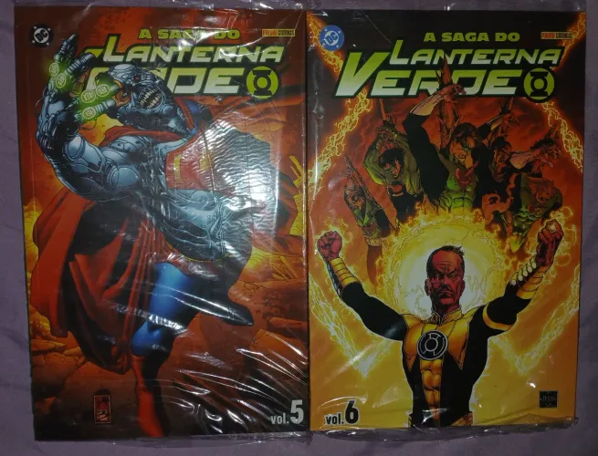 A saga do lanterna verde - vol 5 e vol 6