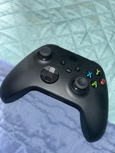 Controle sem fio Xbox carbon black Microsoft