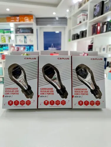 Lote Carregador Veicular C3Plus UCV-21SI Para Revenda