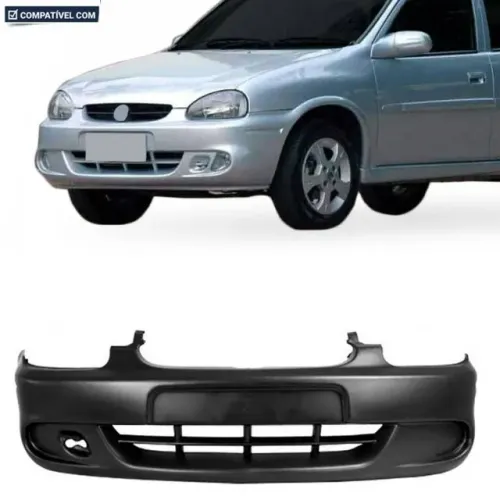 PARACHOQUE DIANTEIRO CORSA HATCH SEDAN 2000 2001 2002 2003 2004 2005 2006 2007 2008 2009