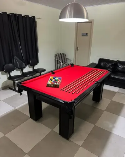 Mesa de sinuca em ardósia mineira, ótima escolha