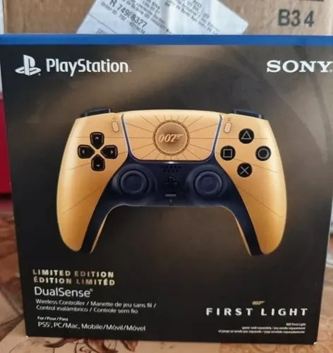 Controle PlayStation 5 - 007 First Light LACRADO NACIONAL NF GARANTIA 