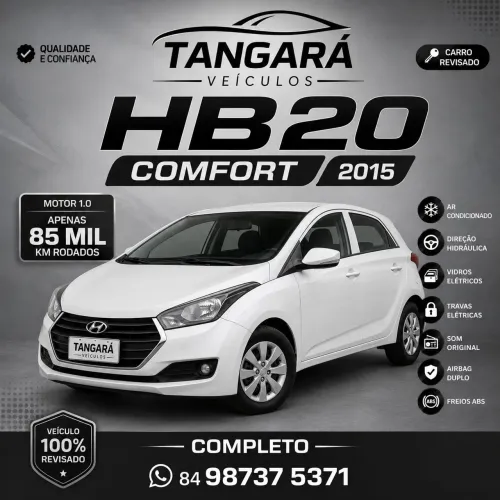 Hyundai HB20 Comf./c.plus/c.style 1.0 Flex 12V 2015