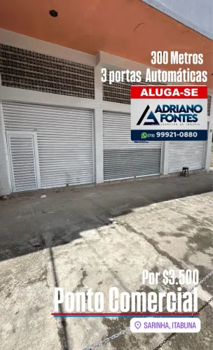 Ponto Comercial Supermercado 