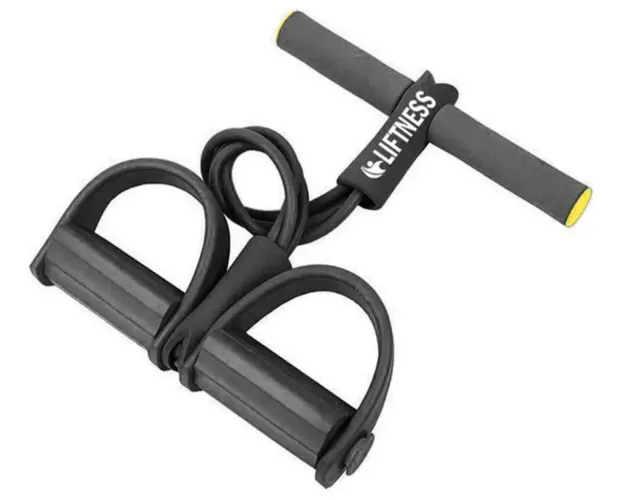 Extensor Pedal Aparelho de Ginástica Treino Preto