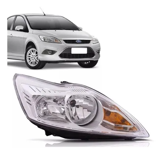Farol Ford Focus Cromado 2009 2010 2011 2012 2013
